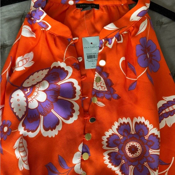 NWT Ann Taylor Petite Halter Flare Dress - Picture 8 of 8